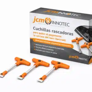 Cuchillas rascadoras para quitar el pegamento de la carcasa del faro (3 pcs/set).