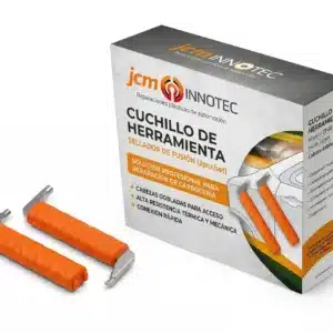 Cuchillo de herramienta para eliminar el frio, Sellador de fusión (2pcs/set). Cabeza doblada.